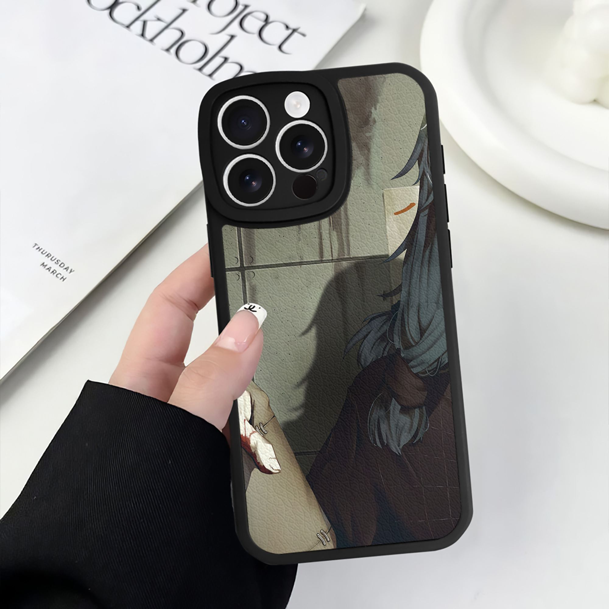 （画像用） SPY×FAMILY间谍家家酒 【iPhone 16シリーズ対応】シリコンスマホケース（レザー調） 材質：シリコン